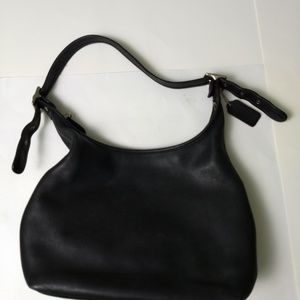 Vintage 90's Coach Hobo Bag Black